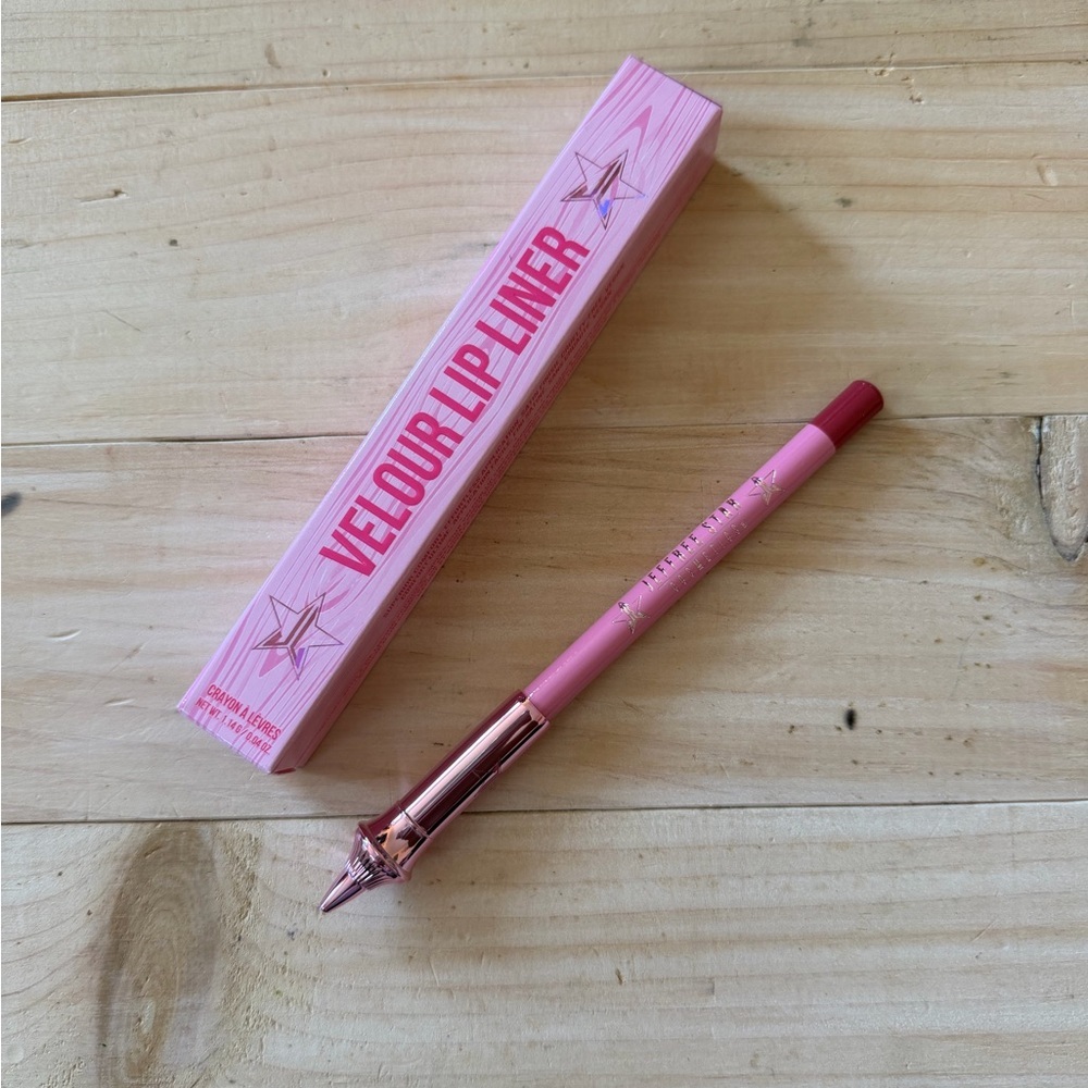 Jeffree Star Velour Lip Liner in Pink Calabasas NEW - Picture 3 of 5